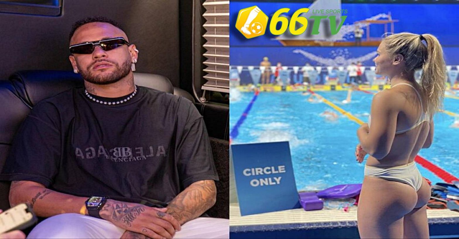 Neymar nhắn tin tán tỉnh ‘tiên cá’ bị đuổi khỏi làng Olympic