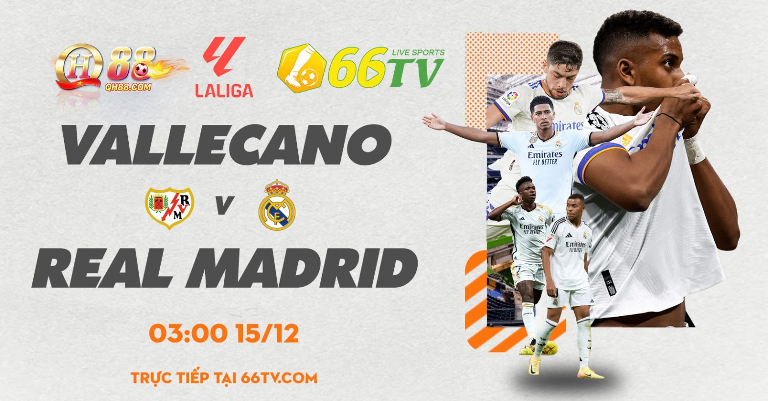 Nhận định Vallecano vs Real Madrid ( 03h00 15/12 ) : Dạo chơi tại sân khách