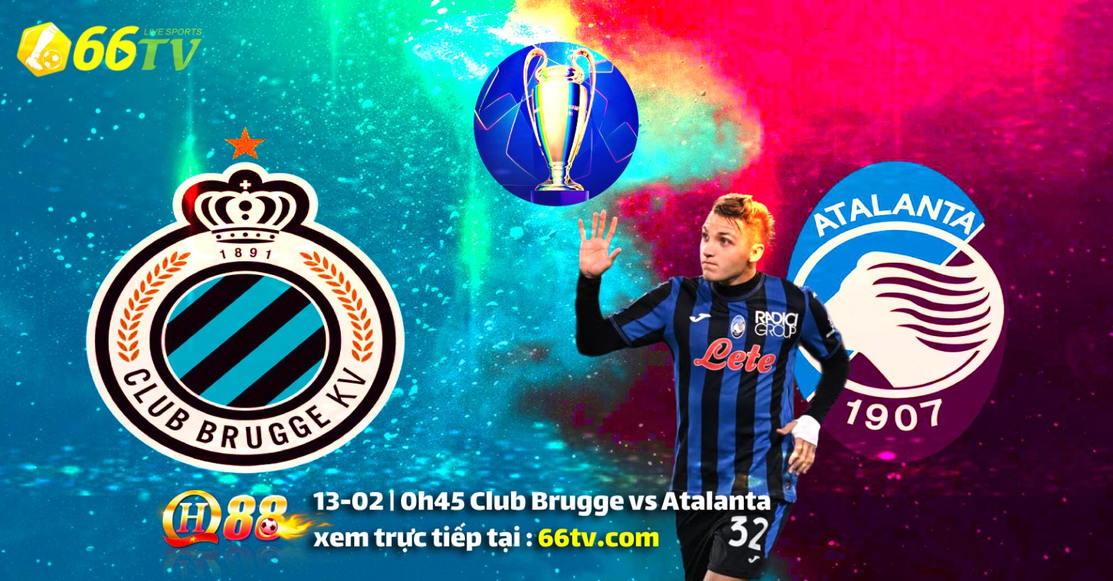 Nhận định Club Brugge vs Atalanta, 00h45 ngày 13/2: Chiến lợi sân khách