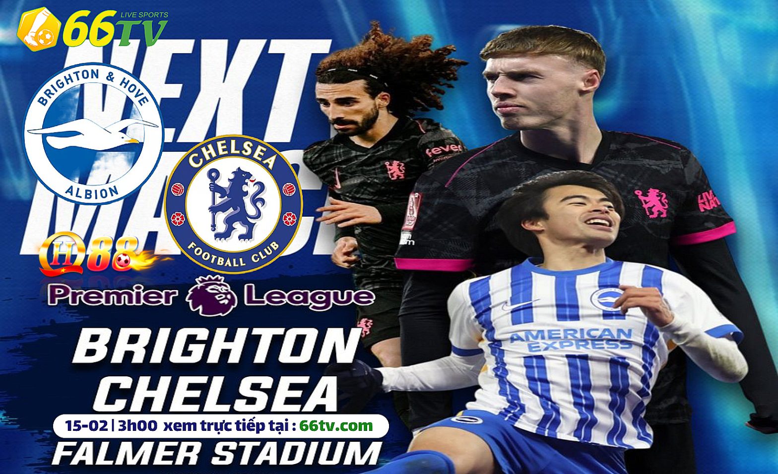 Nhận định Brighton vs Chelsea  03h00 ngày 15/02 : Tiếp tục gieo sầu