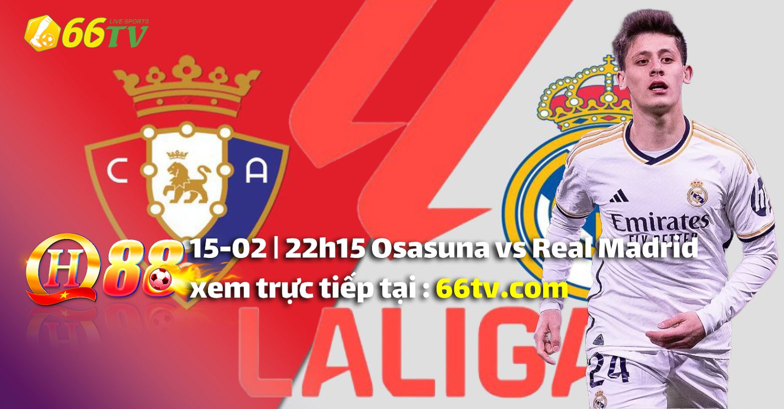 Nhận định Osasuna vs Real Madrid 22h15 ngày 15/02: Nhà Vua gặp khó