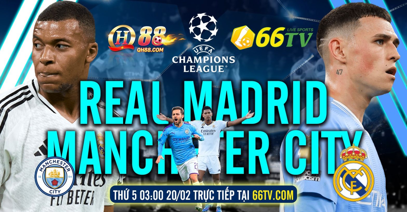 Tổng hợp trận đấu : Real Madrid vs Manchester City