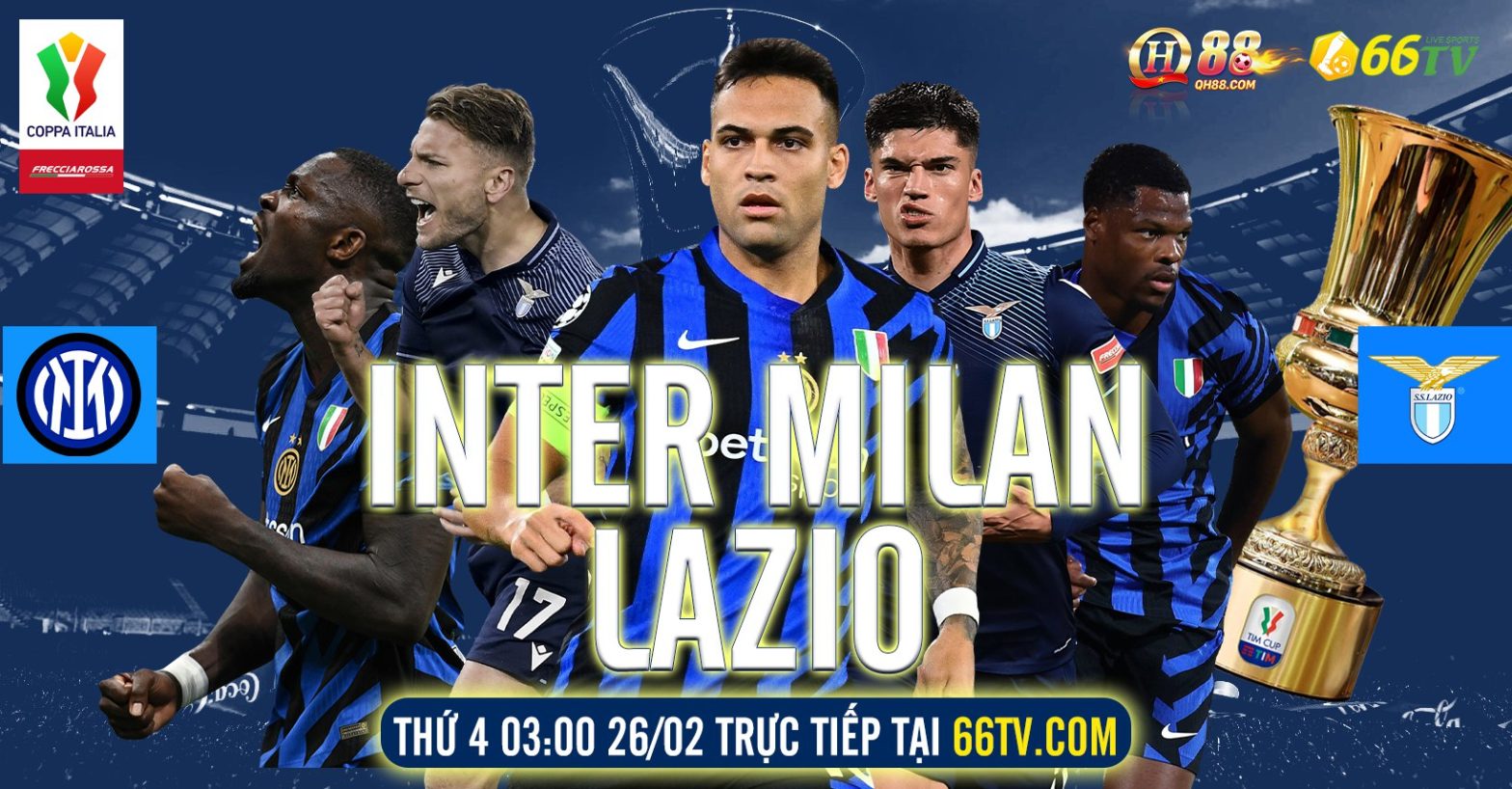 Nhận định Inter Milan vs Lazio, 03h00 ngày 26/2: Vé bán kết cho Nerazzurri
