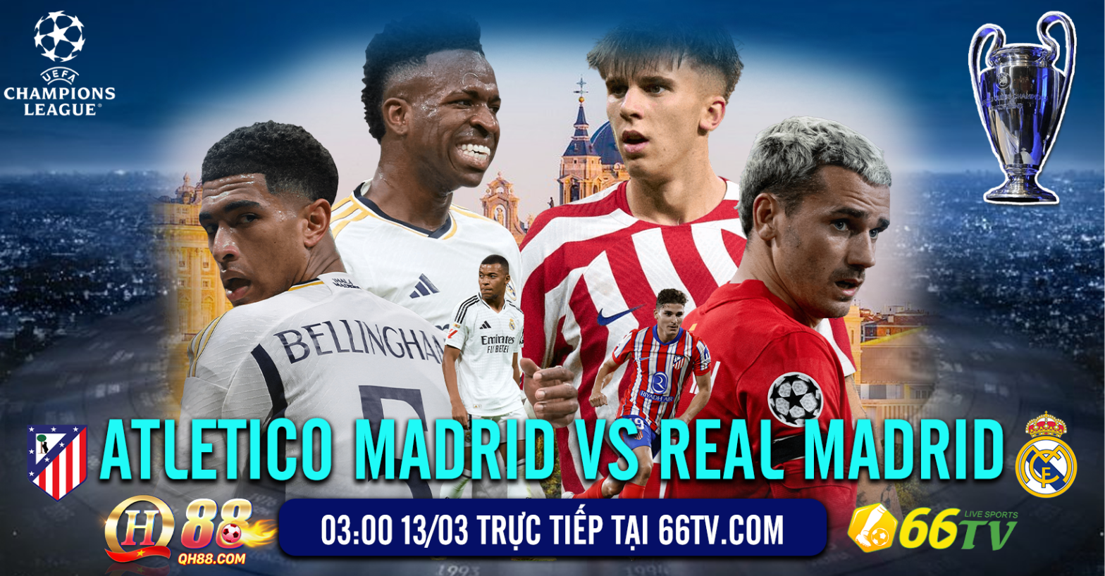 Nhận định Atletico vs Real Madrid, 03h00 ngày 13/3: nhà vua khẳng định
