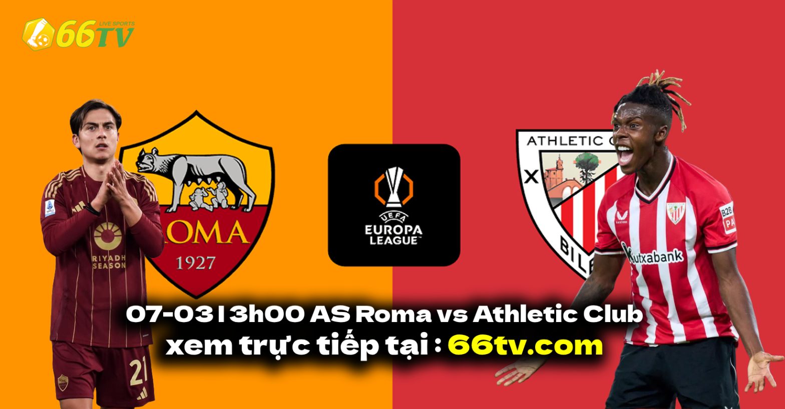Nhận định Roma vs Bilbao, 03h00 ngày 7/3: Thành rome không dễ đến