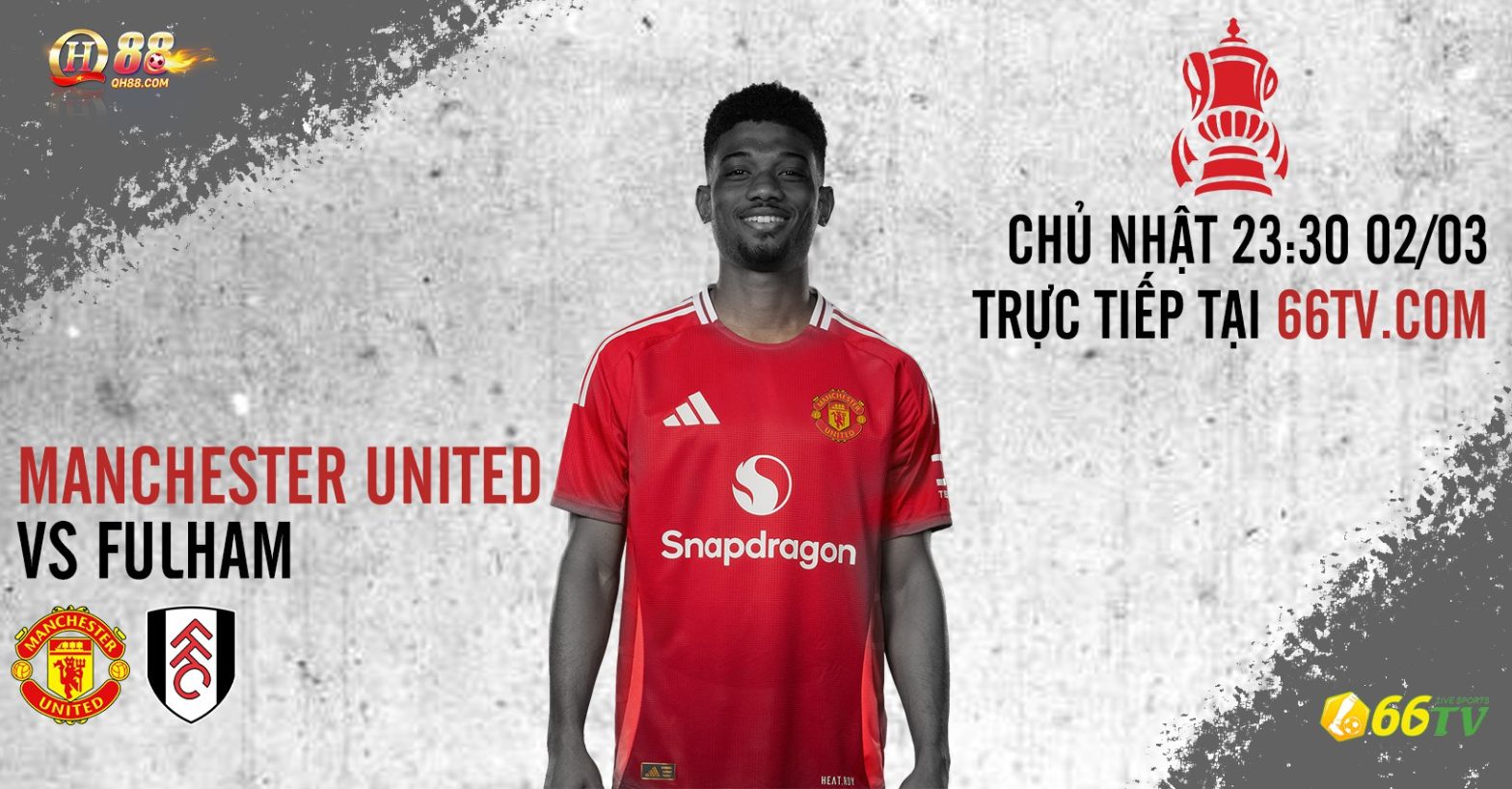 Nhận định Manchester United vs Fulham, 23h30 ngày 2/3: Vận may quỷ đỏ