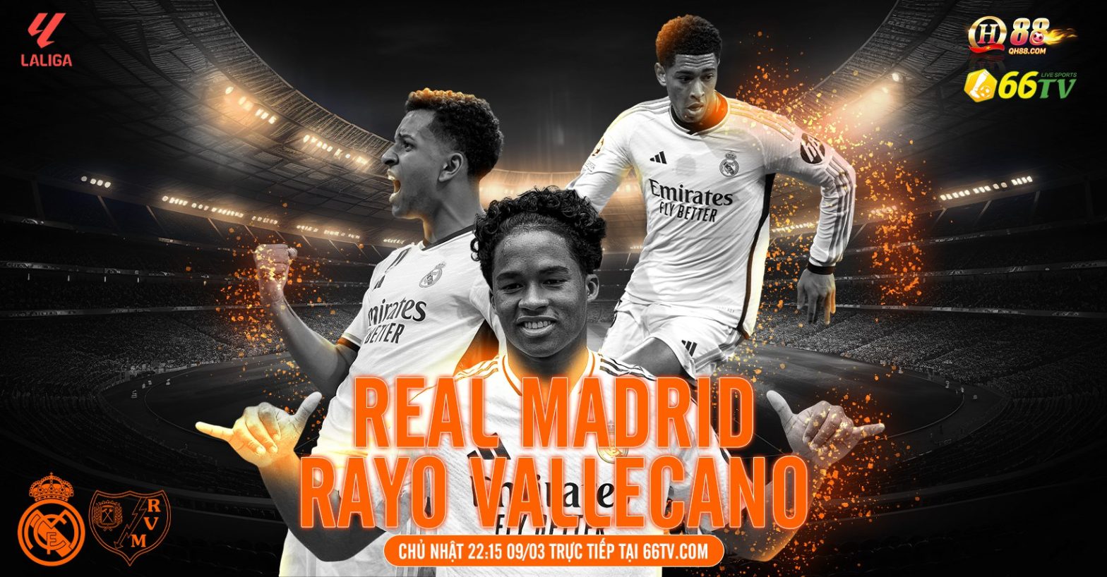 Nhận định Real Madrid vs Rayo Vallecano 22h15 ngày 9/3 : Jude Bellingham ngày trở lại