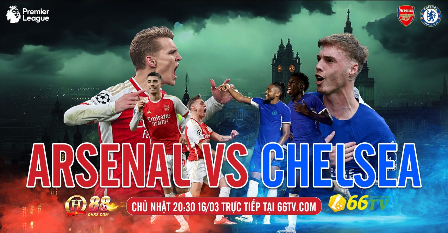 Nhận định Arsenal vs Chelsea, 20h30 ngày 16/3: Không dễ cho Pháo thủ