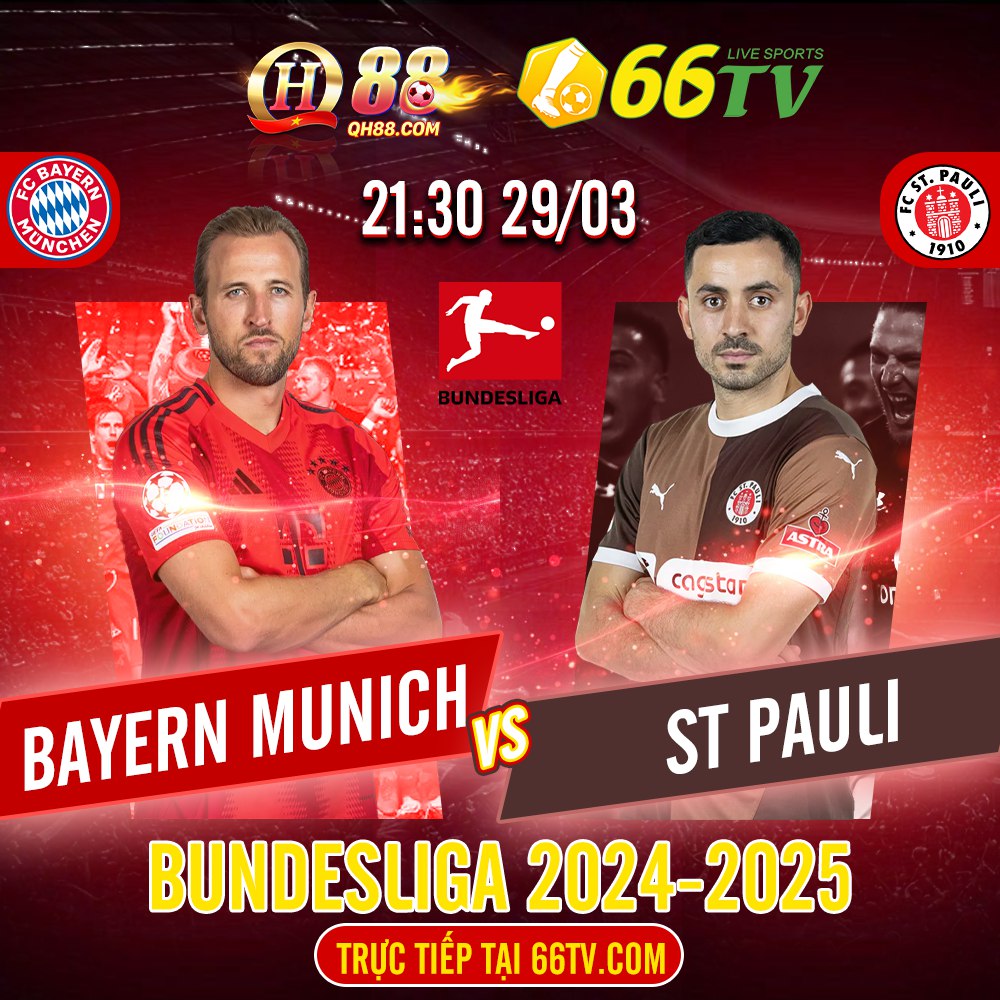 Nhận định bóng đá Bayern vs St. Pauli, 21h30 ngày 29/3: Giải cơn khát thắng