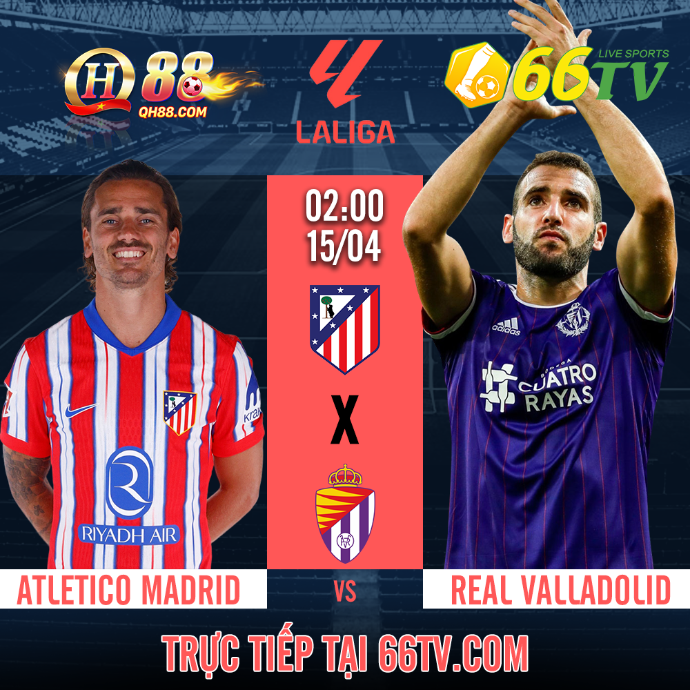 Nhận định bóng đá Atletico vs Valladolid, 02h00 ngày 15/4: Atletico khó thắng đậm