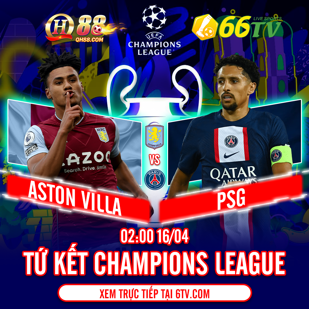 Nhận định bóng đá Aston Villa vs PSG, 02h00 ngày 16/4