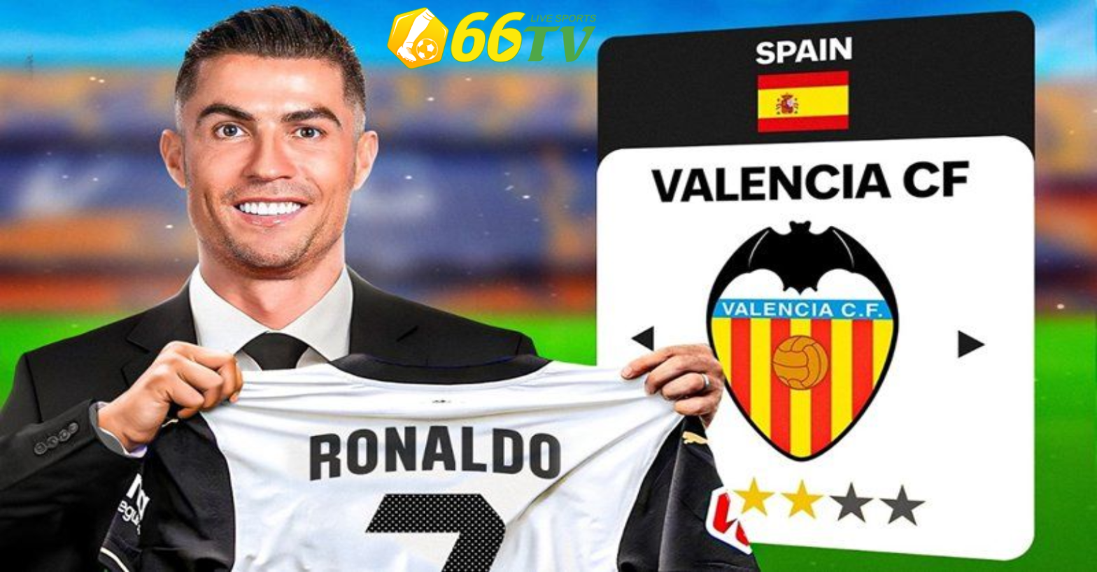 Rất nhanh chóng, Ronaldo mua Valencia với một điều kiện