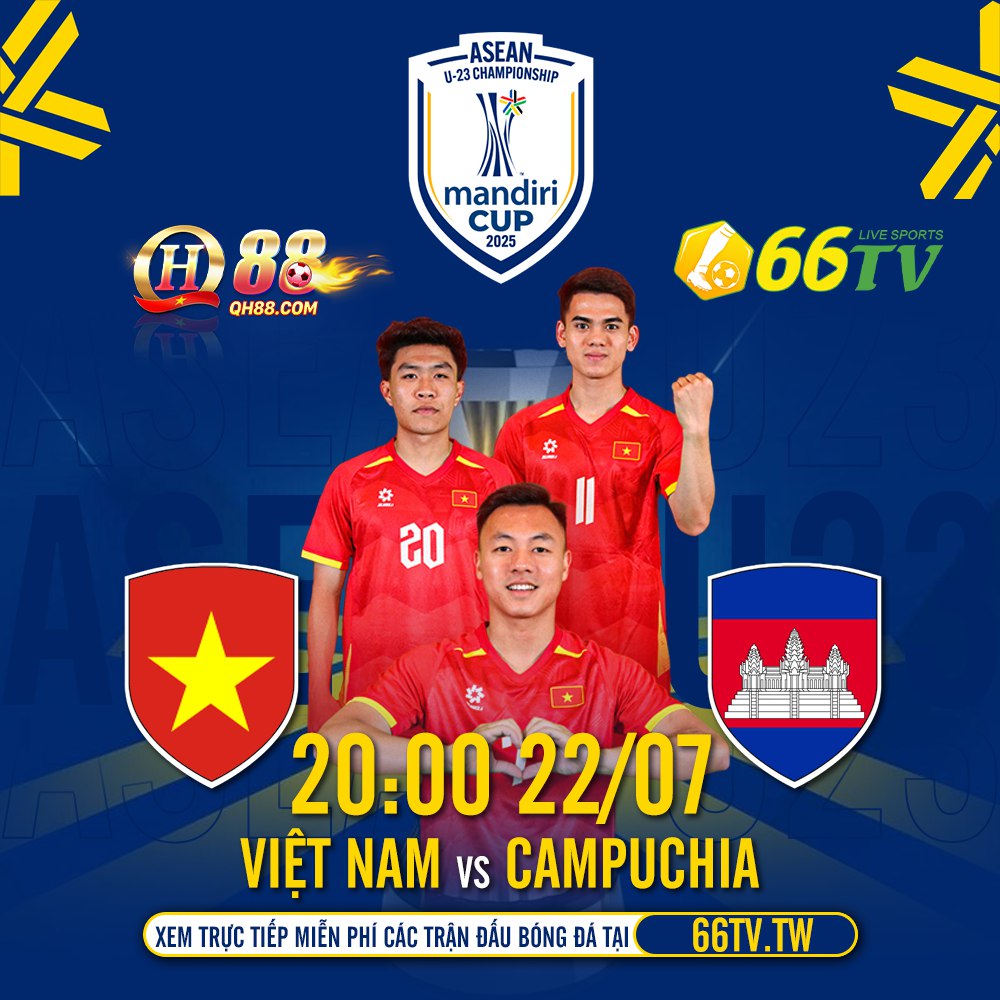Nhận định U23 Việt Nam vs U23 Campuchia: 20h00 ngày 22/7/2025, Bảng B – U23 Đông Nam Á 2025