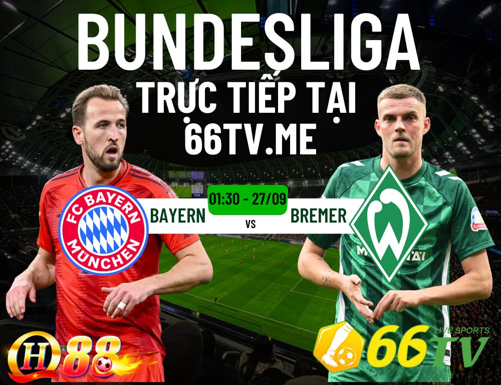 Nhận định Bayern Munich vs Werder Bremen 01h30 ngày 27/9, vòng 5 Bundesliga