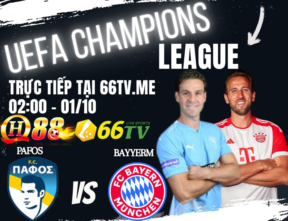 Nhận định Pafos vs Bayern Munich 02h00 ngày 01/10/2025, vòng 2 UEFA Champions League