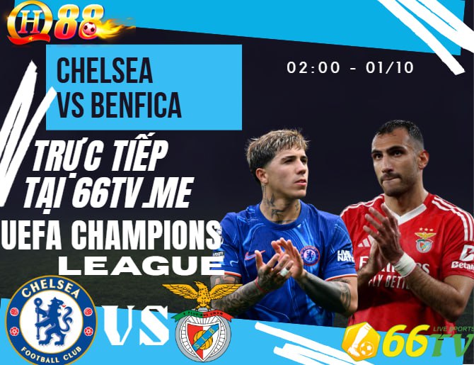 Nhận định Chelsea vs Benfica 2h00 ngày 1/10/2025, Champions League 2025/2026