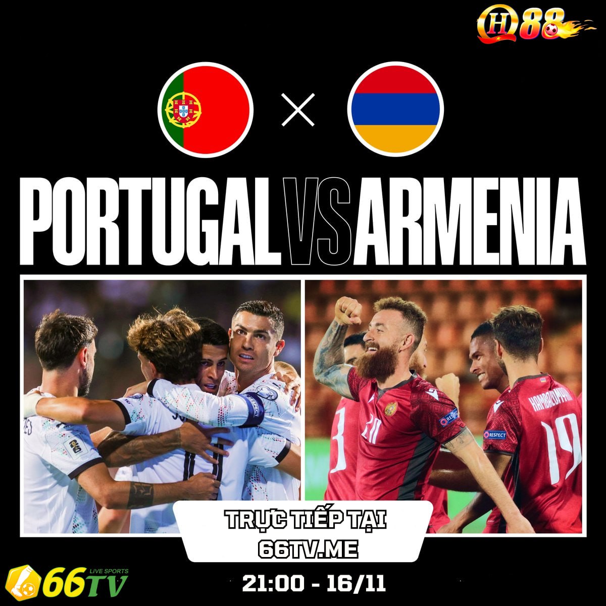 Nhận định Bồ Đào Nha vs Armenia 21h00 ngày 16/11/2025, Bảng F Vòng loại World Cup 2026 khu vực châu Âu
