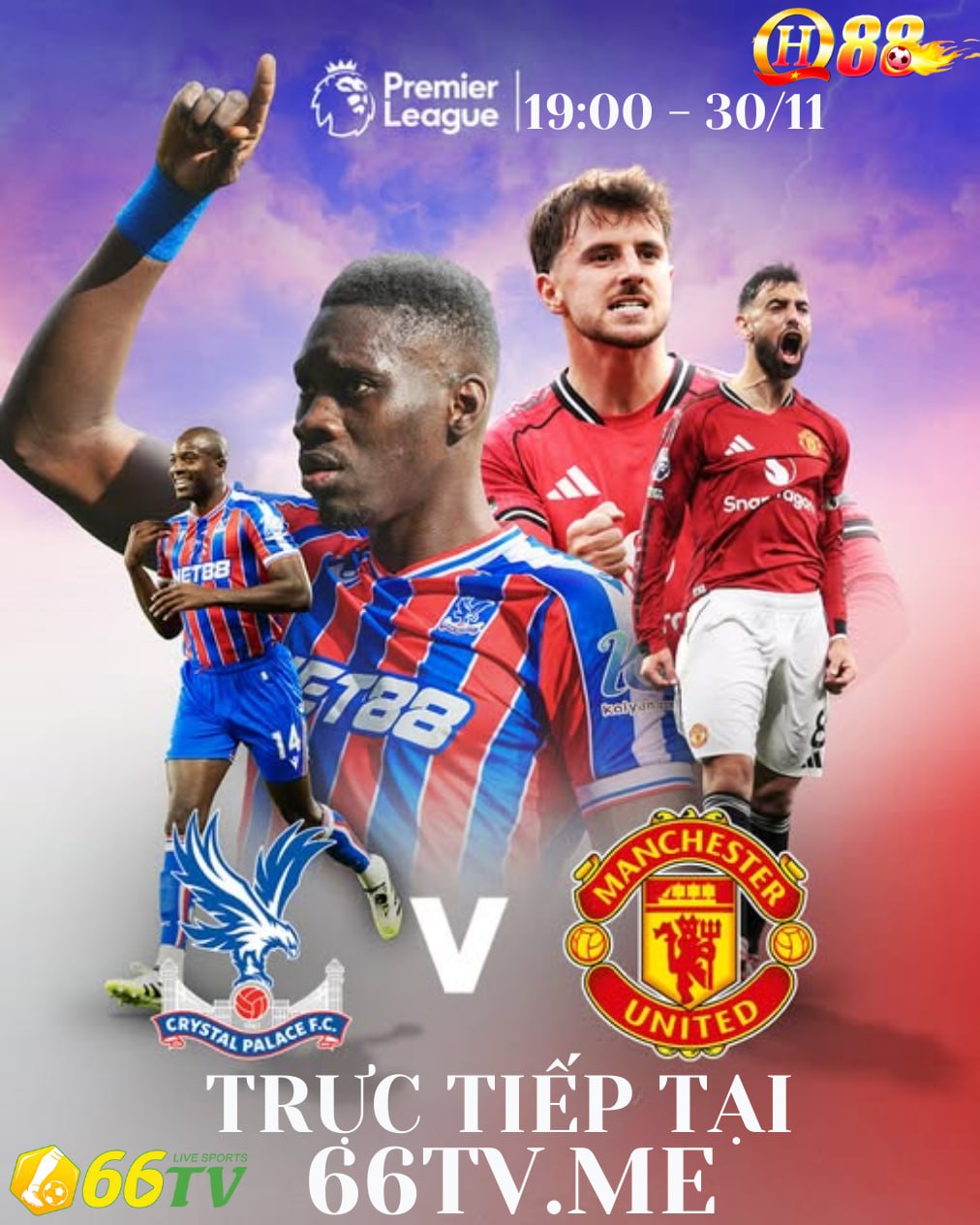 🎁Nhận định Crystal Palace và Manchester United 19h00 ngày 30/11/2025, trong khuôn khổ Premier League